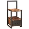 vidaXL Stumtjener Flerfarvet 40 x 40 x 90 cm Solid genbrugs tr&aelig;