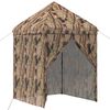 vidaXL Pop-up Skur med 4 Sidev&aelig;gge 2 x 2 m Skov Camouflage