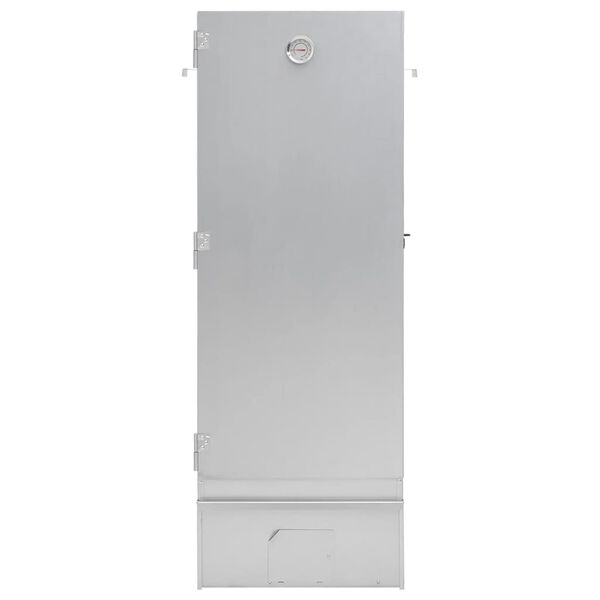 vidaXL rygeovn med generator til koldr&oslash;gning galvaniseret st&aring;l