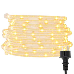 vidaXL lysk&aelig;de 1200 LED'er 50 m PVC varmt hvidt lys
