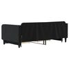 vidaXL daybed med udtr&aelig;k og skuffer 100x200 cm velour sort