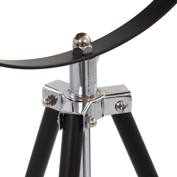 vidaXL standerlampe E27 51 cm sort og guld