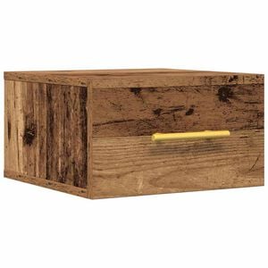 vidaXL Natskab 35 x 35 x 20 cm Konstrueret tr&aelig; Gammelt tr&aelig;