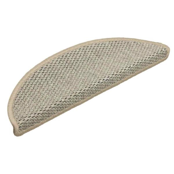 vidaXL selvklæbende trappemåtter 30 stk. 56x17x3cm sisal-look lysegrøn