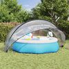 vidaXL Pool Dome Transparent 472 x 460 x 229 cm PVC