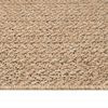 vidaXL gulvt&aelig;ppe ZIZUR beige 240x340cm jute-look indend&oslash;rs og udend&oslash;rs