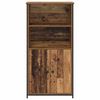 vidaXL Highboard Gammelt tr&aelig; 62 x 36 x 121,5 cm Konstrueret tr&aelig;