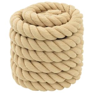 vidaXL B&aring;dsnor 5 mm 10 m Naturfarvet