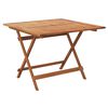 vidaXL foldbart havebord 90x90x75 cm massivt akacietr&aelig;