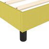 vidaXL Boxspring sengeramme Gr&oslash;n 200x200 cm Stof