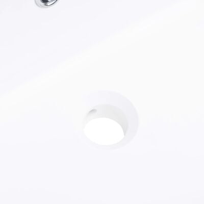 vidaXL dobbelt håndvask 1205x460x145 mm SMC hvid