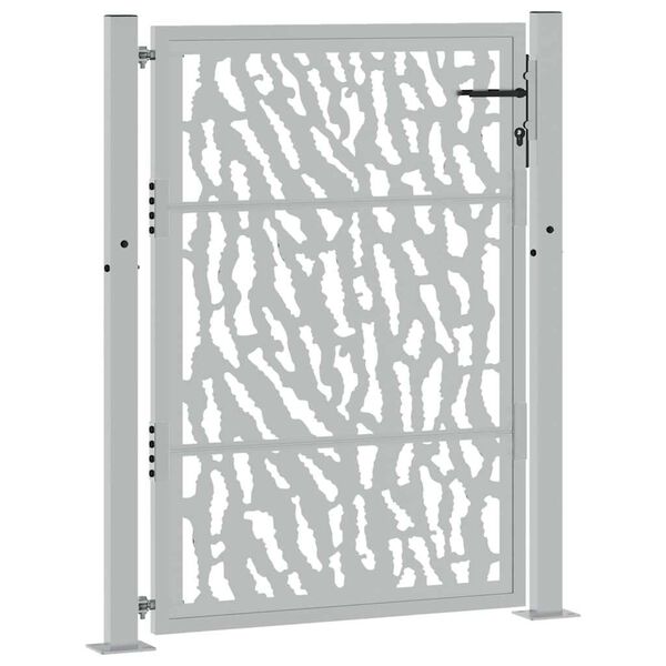 vidaXL havel&aring;ge 100x125 cm vejrbestandigt st&aring;lspordesign