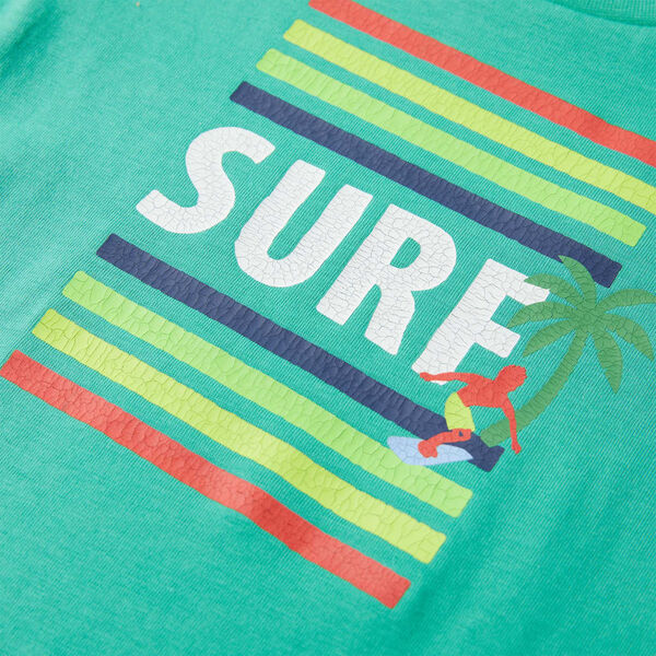 T-shirt til b&oslash;rn str. 116 gr&oslash;n