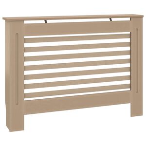 vidaXL radiatorskjuler 112x19x81,5 cm MDF