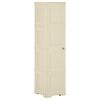 vidaXL plastikskab 40x43x164 cm tr&aelig;design angorahvid