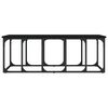 vidaXL sofabord 100x50x35,5 cm konstrueret tr&aelig; sort