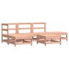 vidaXL lounges&aelig;t til haven 6 dele massivt douglasgran