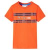 T-shirt til b&oslash;rn str. 140 orange