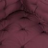 vidaXL Palle Sofa Pude Bordeaux Stof