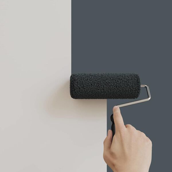 vidaXL Vægmaling Grå 16,5 x 16,5 x 15,9 cm Vægprint