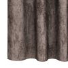 vidaXL Velour Gardiner 2 pcs Cappuccino 260 x 140 cm Fl&oslash;jl