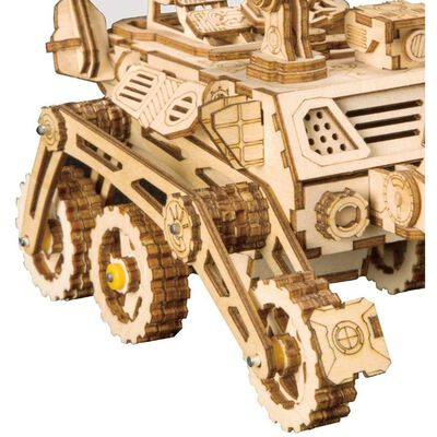 Robotime soldrevet bilsæt miniatureformat Curiosity Rover
