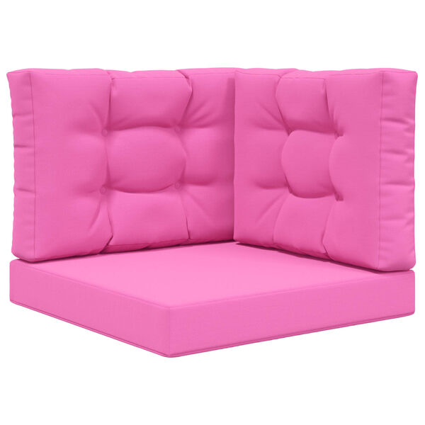 vidaXL Udend&oslash;rs Sofa Pude 3 pcs Lyser&oslash;d Polyester