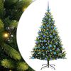 vidaXL Kunstig Hengende Juletr&aelig; 300 LEDs Gr&oslash;n 180 cm PVC og PE