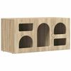 vidaXL TV-skab ELST 80 x 35 x 40 cm Sonoma eg Konstrueret tr&aelig;