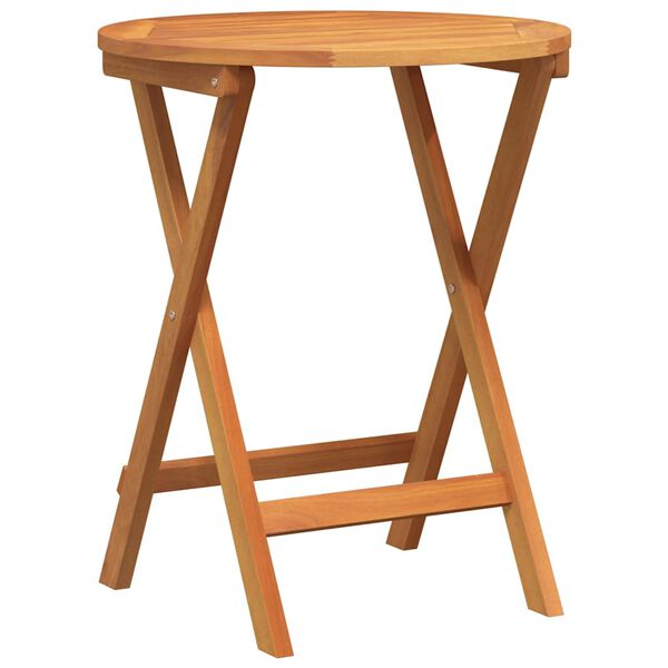 vidaXL Havem&oslash;bel Bord Naturfarvet 60 x 60 x 72 cm Massivt Akacietr&aelig;