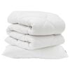 vidaXL Dyne med pude 2 stk. Hvid Microfiber