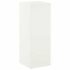 vidaXL Planteholder Hvid 30 x 30 x 80 cm St&aring;l