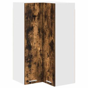 vidaXL H&aelig;ngeskab R&oslash;get Eg og Hvid 57 x 57 x 100 cm Konstrueret tr&aelig;