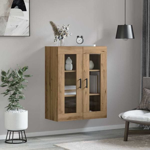 vidaXL Sideboard Artisan Egetr&aelig; 69,5 x 34 x 90 cm Konstrueret tr&aelig;