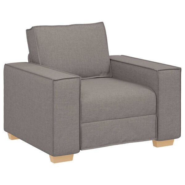 vidaXL sofastol taupe 60 cm stof
