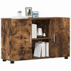vidaXL Sideboard FLORIN R&oslash;get eg 88,5 x 30,5 x 55,5 cm Konstrueret tr&aelig;