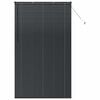 vidaXL Persienner Sort 220 x 130 cm Aluminium