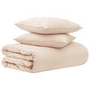 vidaXL Dynebetr&aelig;k S&aelig;t 2 stk. 200 x 200 cm Kapok og Polyester Beige