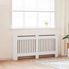 vidaXL radiatorskjuler hvid MDF 172 cm
