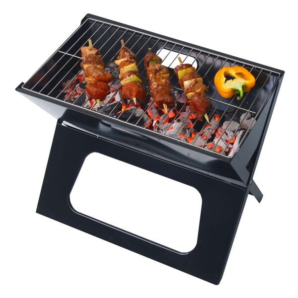 Practo Garden transportabel grill sort