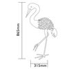 Luxform LED-solcelledekolys Stork flerfarvet 30112