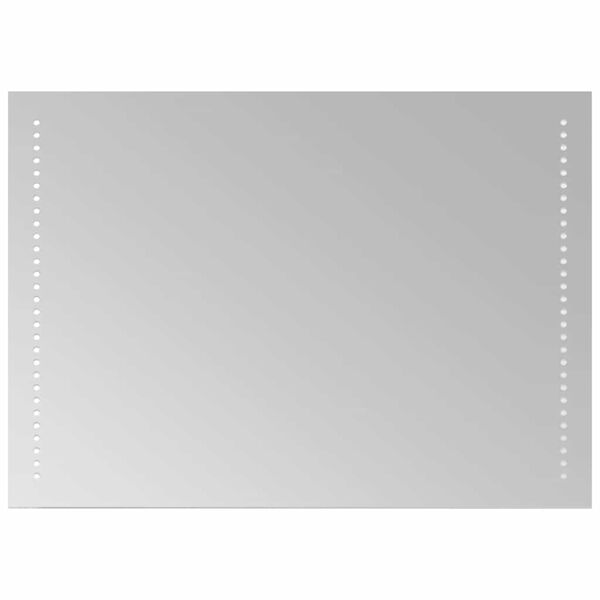 vidaXL badev&aelig;relsesspejl med LED-lys 70x50 cm