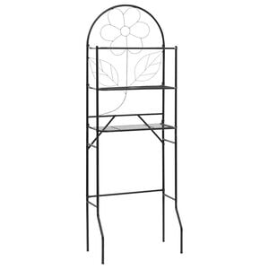 vidaXL badev&aelig;relsesstativ 60x33x174 cm sort