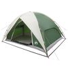 vidaXL Camping telt med regnslag vandafvisende Gr&oslash;n 360 x 245 x 185 cm