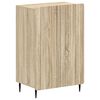 vidaXL Sko skab ZWOLLE 59,5 x 39,5 x 91,5 cm Konstrueret tr&aelig; Sonoma-eg