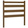 vidaXL sengeg&aelig;rde 81x4x100 cm massivt fyrretr&aelig; gyldenbrun