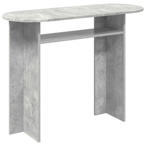 vidaXL Konsolbord Betongr&aring; 100 x 39,5 x 75 cm Konstrueret tr&aelig;