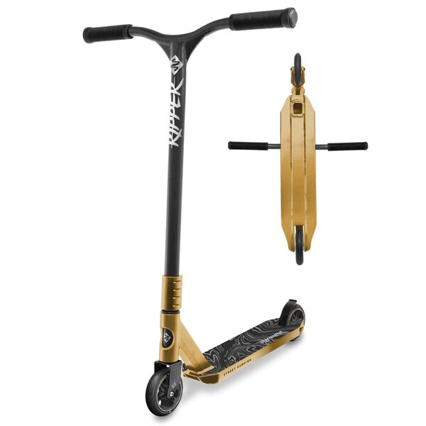 Street Surfing stuntl&oslash;behjul Ripper guldfarvet og sort