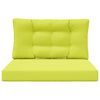 vidaXL Udend&oslash;rs Sofa Pude 2 pcs Gr&oslash;n Polyester