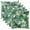 vidaXL Pudebetr&aelig;k 6 pcs HEERLEN Bladm&oslash;nster 65 x 65 cm Polyester